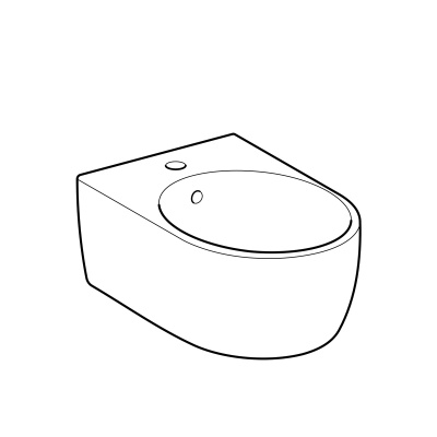 Биде подвесное Geberit 
iCon
 (234000000)