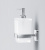 Стеклянный диспенсер для жидкого мыла с настенным держателем AM.PM Gem (A9036900)