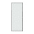 Боковая стенка 200.K33.02.80.10.02 Cosmo (80*195) хром, стекло шиншилла, 1 место (200.K33.02.80.10.02)