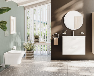 Подвесной Безободковый унитаз Vitra Zentrum Square (7484B003-0075)