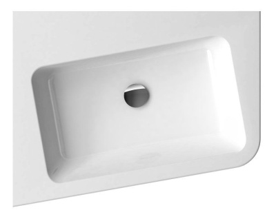 Умывальник Ravak угловой 10° 650 R из литого мрамора правый (XJIP1165000)