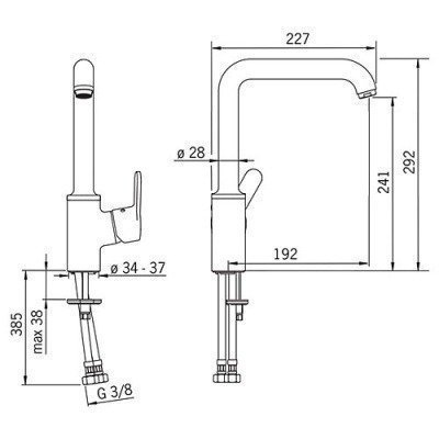 Oras Aquita Смеситель для кухни 2938f