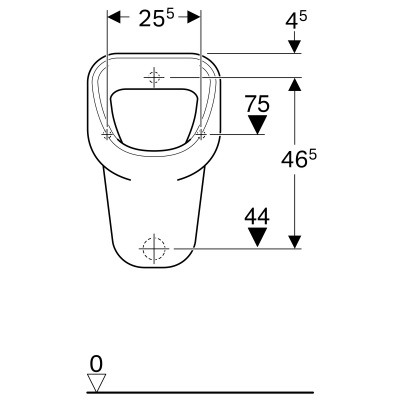 Писсуар Geberit 
Aller
 (236500000)