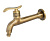 Сливной кран Bronze de Luxe длинный (насадка под шланг) (21598/2)