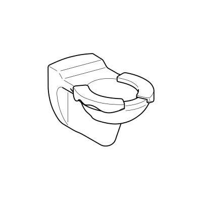 Унитаз подвесной Geberit Bambini (201715000)