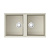 Omoikiri Kitagawa 83-2-U-WH Artceramic/белый (4993809)