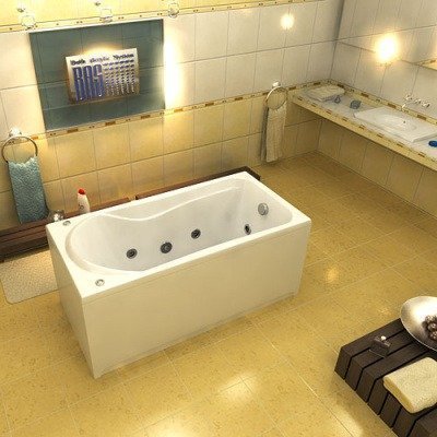 Ванна акриловая BAS - Бриз 150x75 (В 00006)