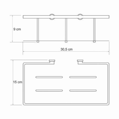 K-511 Полка металлическая (K-511)