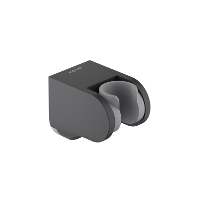 Держатель ручного душа AQUATEK, матовый черный (AQ2405MB)