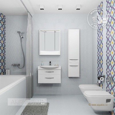 Тумба под умывальник AQUATON - Инфинити 76 (1A192001IF010)