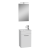 Набор Vitra Mia 40 см с дверцей (раковина, шкаф под раковину, зеркало), цвет белый глянцевый (75022)