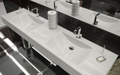 Умывальник ESSE от 120x50х14,5 (D F 600/3)