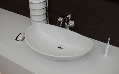 Умывальник ESSE 55x35х16,5 (X F 600/2)