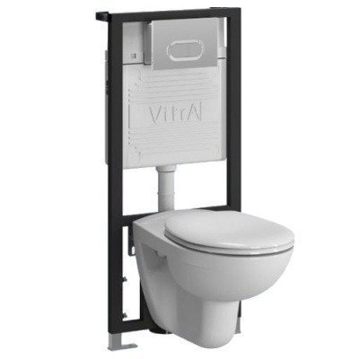 Инсталляция + унитаз Vitra - Normus (9773B003-7203) Инсталляция + унитаз Vitra - Normus (9773B003-7203)