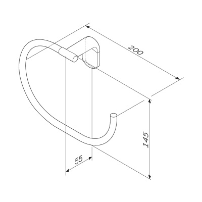 AM.PM X-Joy Кольцо для полотенец (A8434400)