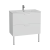 Тумба Vitra с 2 ящиками с раковиной, 80 см, цвет белый глянец (66109)