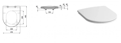 Комплект системы инсталляции Laufen - Pro Rimless (8.6996.6.000.000.R)