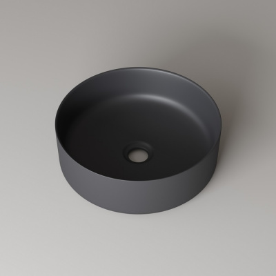 Серый матовый умывальник накладной, Ray, IDDIS (RAYGM03i27)