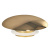 Накладка на слив для раковины ABBER золото, керамика (AC0014GG)