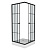 Душ. уголок NG-0180-14 (800х800х1950) низкий поддон(14см), стекло прозрачное, 2 места (_01801412)
