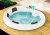 Акриловая ванна Gemy (G9090 O)