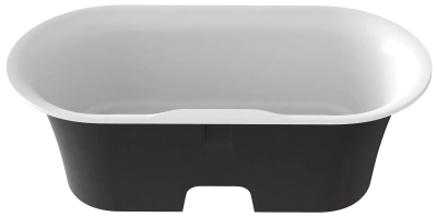 Ванна Bas "Венеция" 170х80 чёрный (ВА00005)