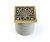 Насадка с рамкой Bronze de Luxe и дизайн-решеткой Цветок (21975)