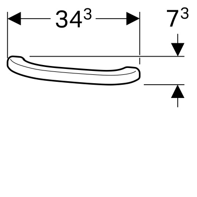 Сиденье для унитаза детское Geberit 
Bambini
 (573338000)