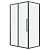 Душ.ограждение 120.K33.02.1170.42.00 Cosmo (110*70*195) графит сатин, стекло прозрачное, 2 места (120.K33.02.1170.42.00)