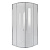 Душ. ограждение NG-6626-34 (90*90*195) полукруг, раздвижная, хром, стекло прозрачное, 1 место (NG-6626-34)
