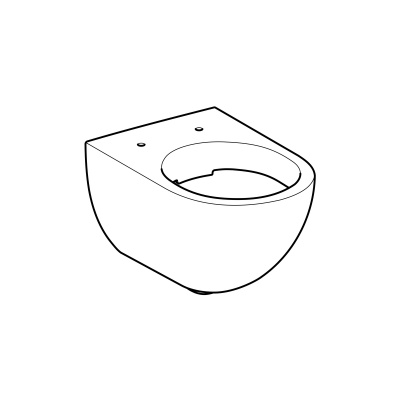 Унитаз безободковый Geberit Acanto (500.600.01.2)