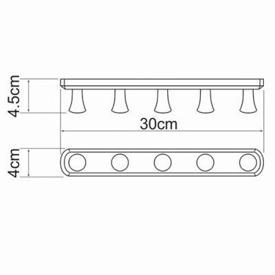 K-1075 Кронштейн настенный (K-1075)