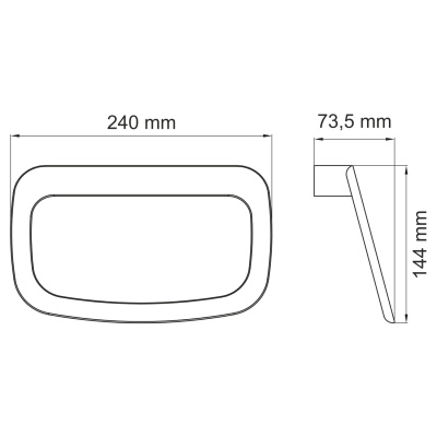 Elbe K-7260 Держатель полотенец (K-7260)