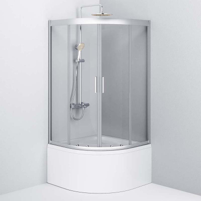 Душевое ограждение 90х90, без поддона AM.PM Gem (W90G-401A090WT)