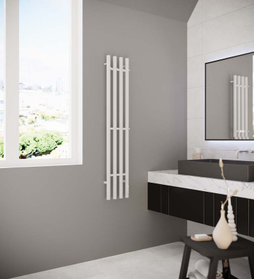 Стойка электро Terminus QUATRO круг 1200 белый (4670078561503)