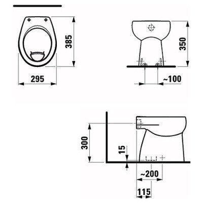 Детский приставной унитаз Laufen - Florakids (8.2203.7.000.027.1)