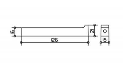 Держатель запасного рулона Keuco Edition 11 (11163010000)