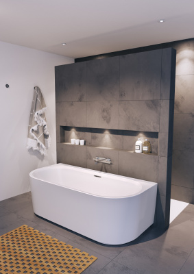 Ванна акриловая RIHO DESIRE B2W VELVET - Белый MATT LED 180x84x60 (BD0710500K00133) Ванна акриловая RIHO DESIRE B2W VELVET - Белый MATT LED 180x84x60 (BD0710500K00133)