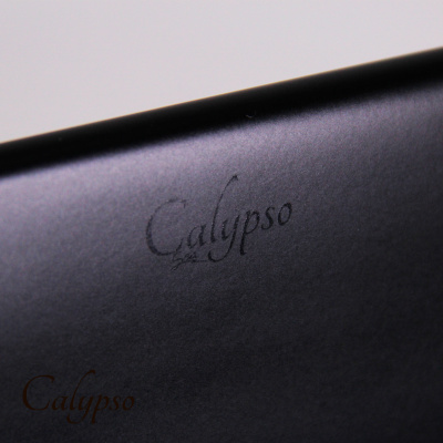 Раковина чёрная накладная Calypso прямоугольная 475х370х140мм (CS2074-MB)