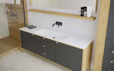 Умывальник ESSE от 100x50х17 (IN F 1000/1)