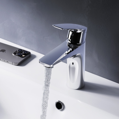 AM.PM Gem, смеситель для умывальника, хром, шт. (F90A02100)