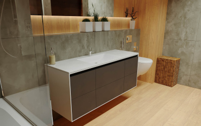 Умывальник ESSE от 85x60х13 (IN F 850/1)