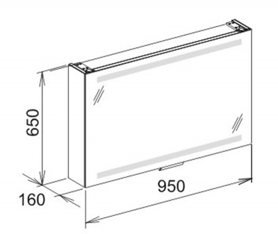 Зеркальный шкаф Keuco Edition 300 (30203171201) Зеркальный шкаф Keuco Edition 300 (30203171201)