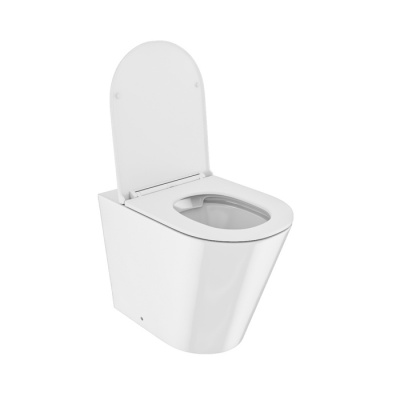 Унитаз приставной, безободковый, Calipso, IDDIS (CALRDSEi26)