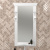 Зеркало со светильниками Риспекто 55 Opadiris Белый матовый (00-00005764)