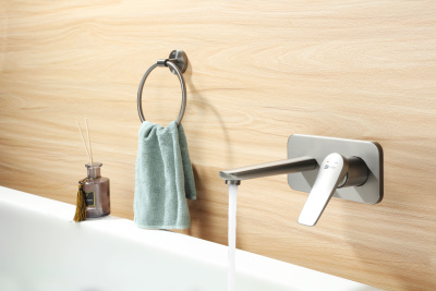 Смеситель Lemark Bronx для раковины, встраиваемый (LM3726GM)