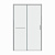 Дверь в нишу 100.K33.05.120.10.00 Style (120*195) хром, стекло прозрачное, 1 место (100.K33.05.120.10.00)