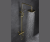 Комплект для ванны и душа Bronze de Luxe AVANTGARDE бронза (2039GB)