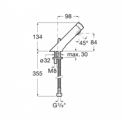 Смеситель для раковины Roca - Avant (5A3179C00)