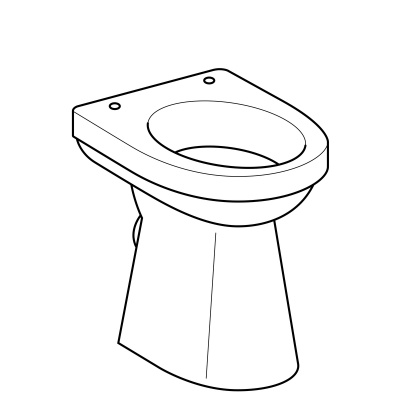 Унитаз напольный Geberit Renova Comfort (218520000)